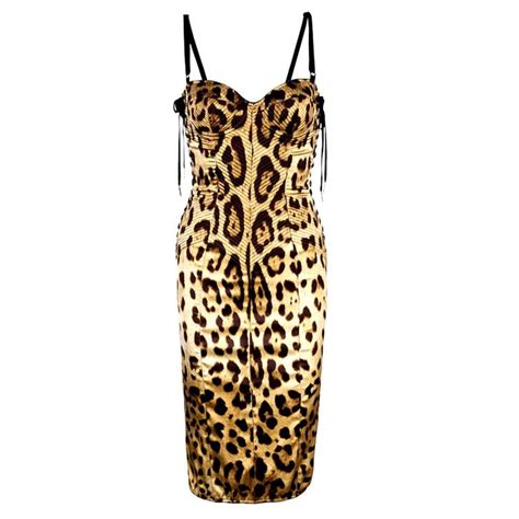 dolce gabbana leopard corset|d&g wedding dress.